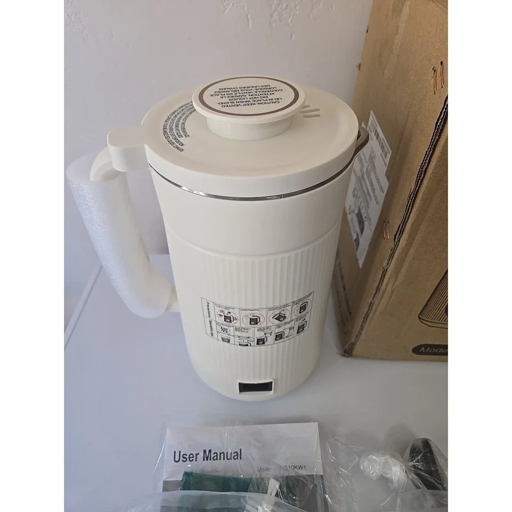 Agreea Soy Milk Maker New 8-in-1 Nut Oat Almond Plant Based Machine 35oz 1000ml